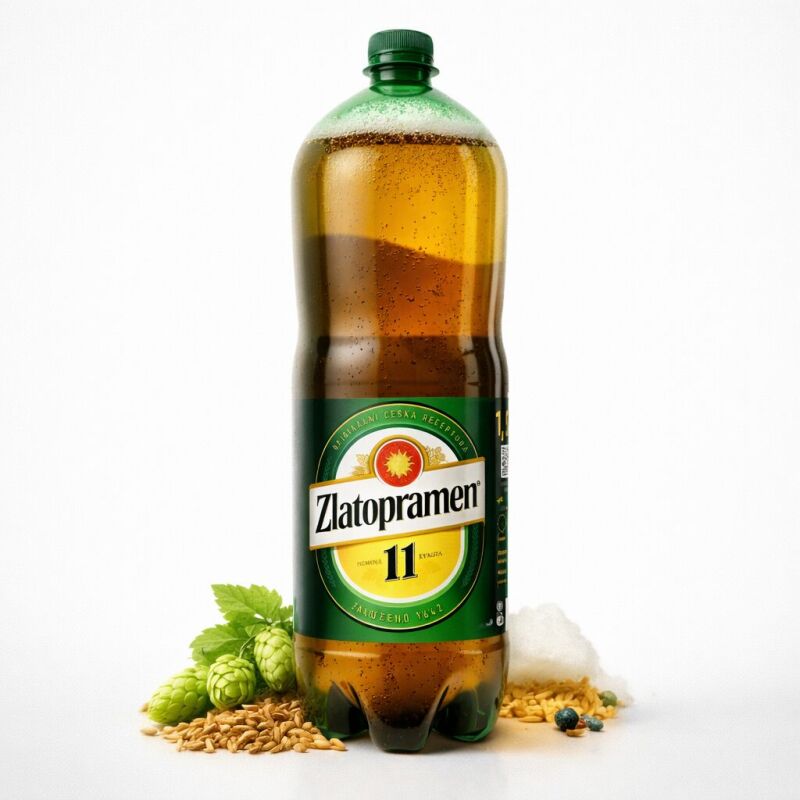 Zlatopramen 11 pivo ležák světlý 1,5l - PET